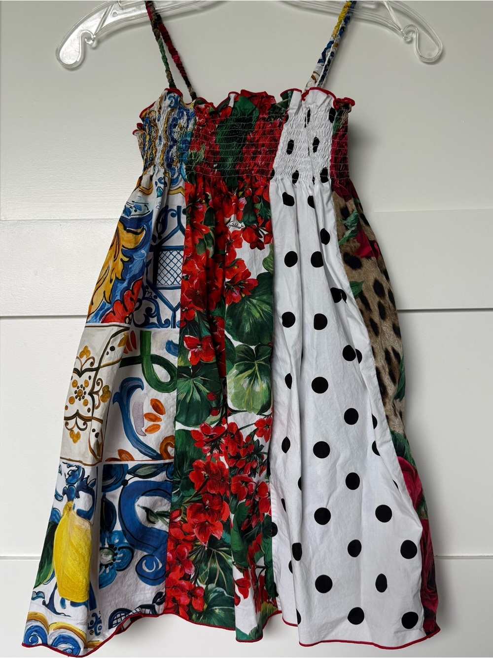 Dolce & Gabbana Patchwork Summer Dress